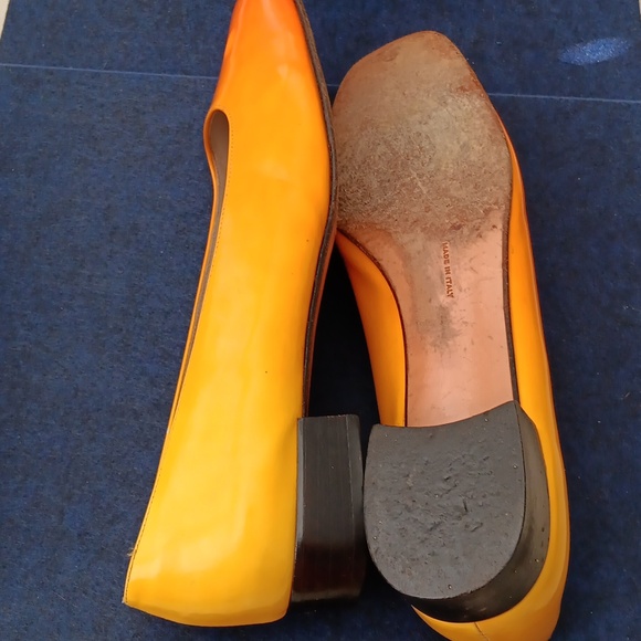 SALVATORE FERRAGAMO LEATHER FLATS BOUTIQUE EDITION SZ 7 - Picture 7 of 12